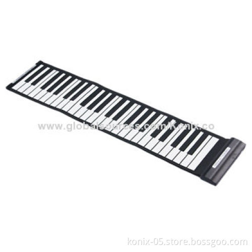 Hot selling silicone digital roll-up piano for kids